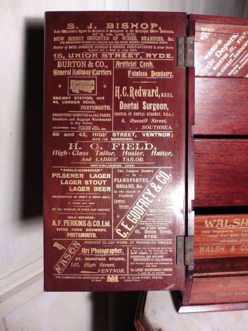 fig 2. A Charming Victorian Mahogany Stationary Box, South Coast