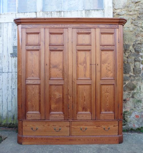 Victorian Pitch Pine Housekeepers Cupboard
