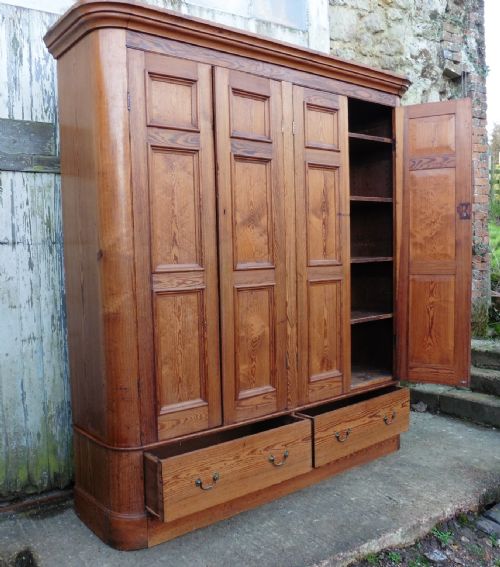 fig 3. Victorian Pitch Pine Housekeepers Cupboard