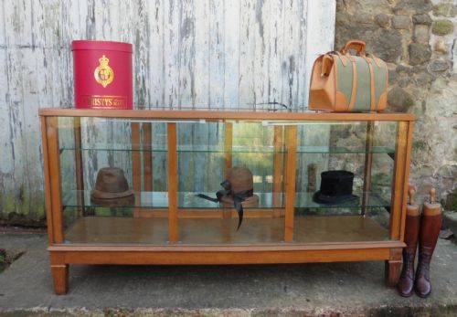 fig 1. Edwardian Haberdashery Shop Counter, Shop Display