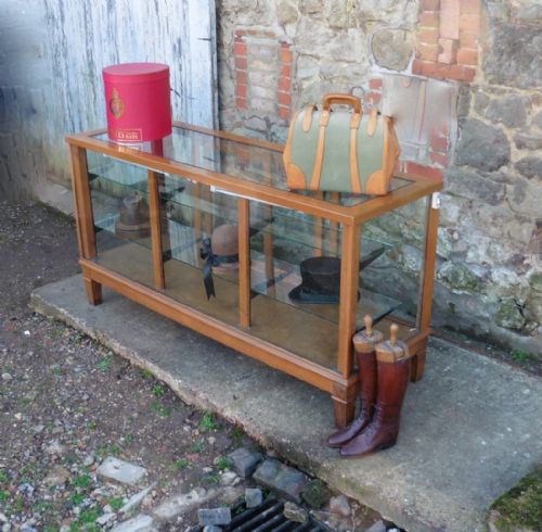 fig 2. Edwardian Haberdashery Shop Counter, Shop Display