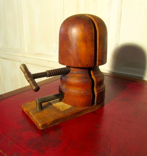 French Victorian Milliners Hat Stretcher,