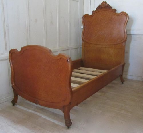 fig 1. Pair of Art Deco Louis XV Style French Twin Beds
