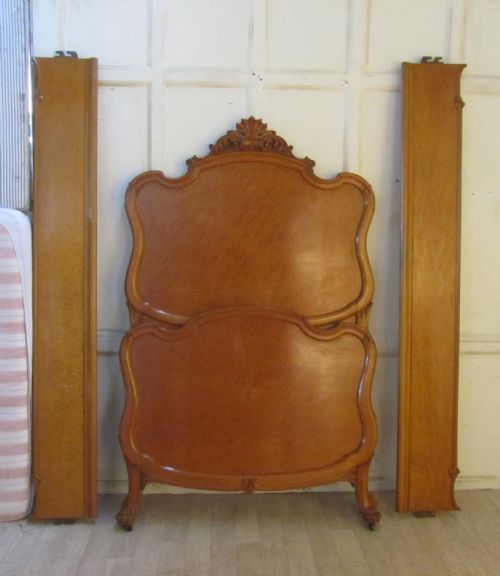 fig 2. Pair of Art Deco Louis XV Style French Twin Beds