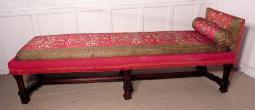 fig 2. Charming 19th Century French Chaise Longue or Day Bed