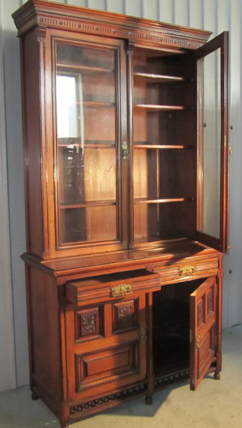 fig 1. A Victorian Arts & Crafts Bookcase