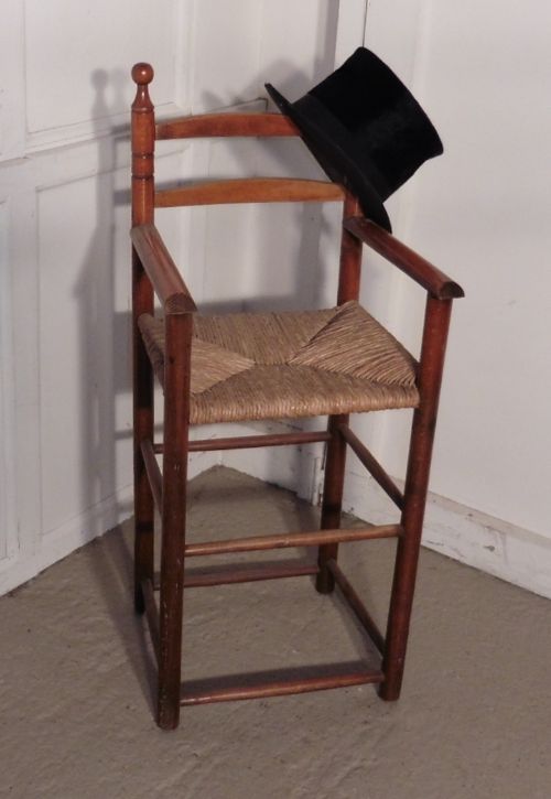 Country Beech Childs High Dining Chair