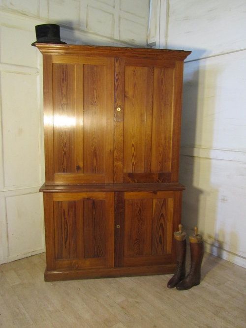 Pine School Cupboard, Housekeepers Estate Cupboard