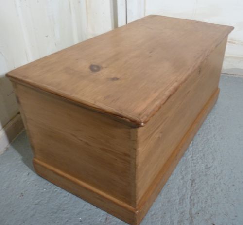 Victorian Pine Blanket Box