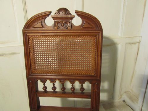 fig 2. Set of 6 French Carved Walnut Dining Chairs