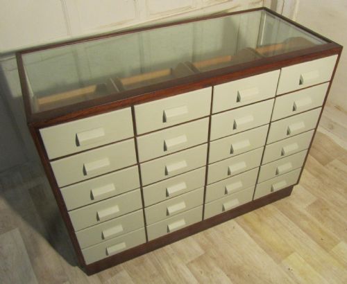 fig 1. Art Deco Haberdashery Shop Counter, Shop Display
