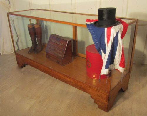 fig 1. Vintage Art Deco Haberdashery Shop Counter, Shop Display