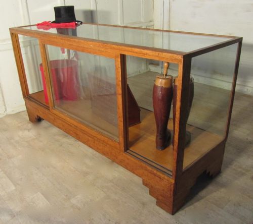 fig 2. Vintage Art Deco Haberdashery Shop Counter, Shop Display