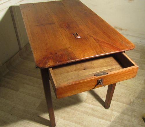fig 1. A Superb French Fruit Wood Bistro Table