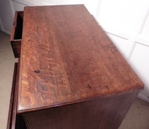 fig 1. A Georgian Oak Chest of Drawers