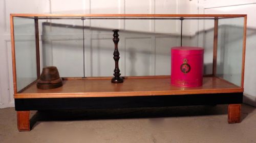 fig 2. Art Deco Golden Oak Haberdashery Shop Counter, Shop Display