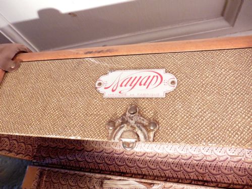 fig 2. A Vintage French Canvas Travel Trunk, by Nayap Steamer