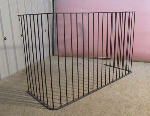 Very Large Blacksmith Made Georgian Iron Nursery Guard or Club Fender