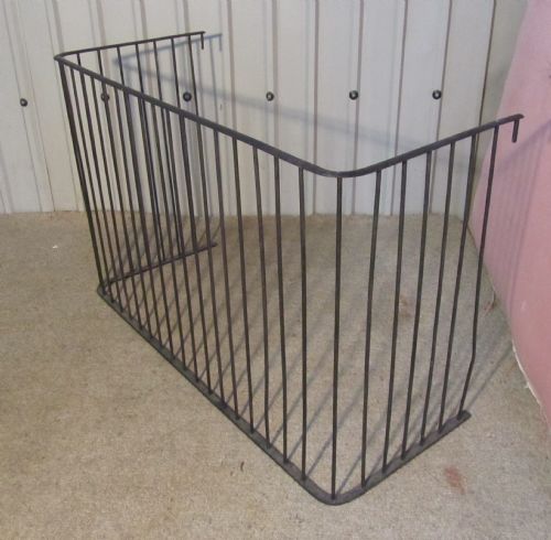 fig 1. Very Large Blacksmith Made Georgian Iron Nursery Guard or Club Fender