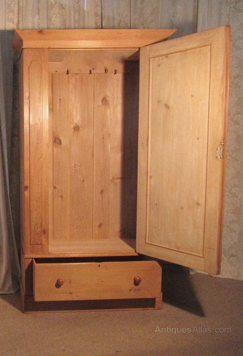 fig 2. A Victorian Stripped Pine Wardrobe