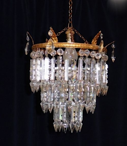 fig 2. A Charming Waterfall 3 Tier Pendant Chandelier