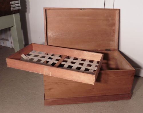 fig 1. Victorian Pine Blanket Box, or Coffee Table