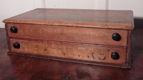 fig 2. Alexanders of Glasgow, Machine Cotton Reel Box Haberdashery Shop Display