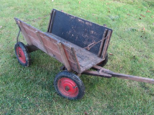 fig 2. A 19th Century Barrow or Market Garden Hand Cart