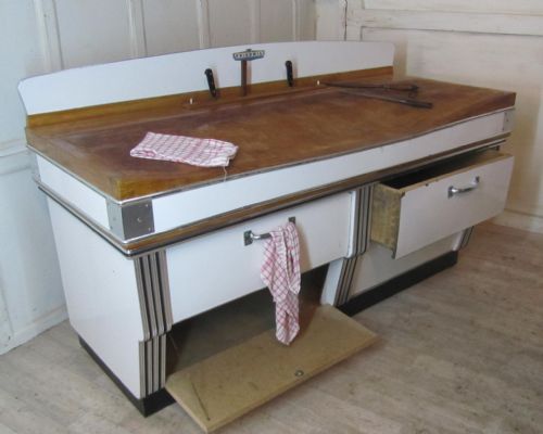 fig 3. Art Deco Butchers Block, Kitchen Island
