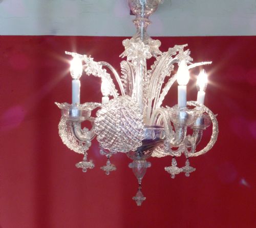 Superb Venetian Art Deco Chandelier