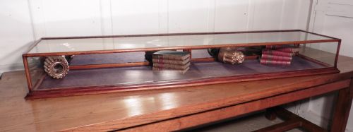 Victorian Mahogany Shop Display Counter Top Cabinet