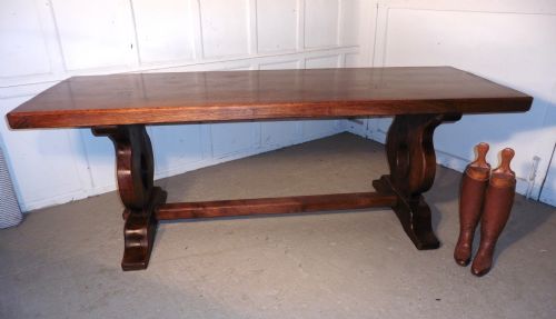 French Oak Refectory Table