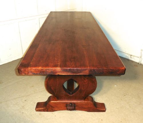 fig 1. French Oak Refectory Table 