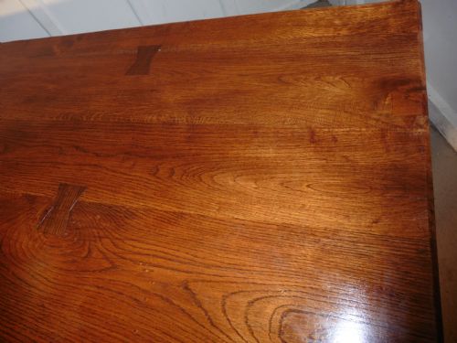 fig 3. French Oak Refectory Table 