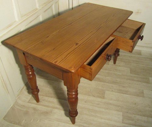 fig 1. An Attractive Victorian Pine Writing or Side Table