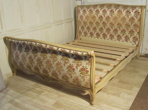 fig 3. French Carved 5Ft Double Sleigh Bed