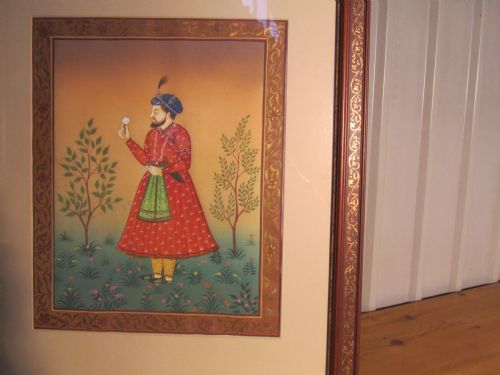 fig 2. A Colourful Pair of Indian Water Colour Paintings