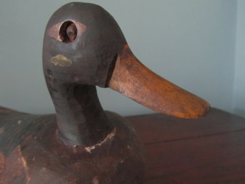 fig 2. A Decorative French Folk art Decoy Duck