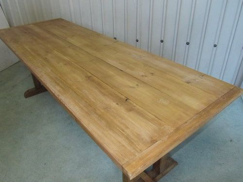 fig 1. French Oak and Pine Refectory Table