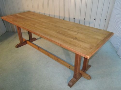 fig 2. French Oak and Pine Refectory Table