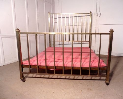 fig 1. Lovely French Brass Double Bed