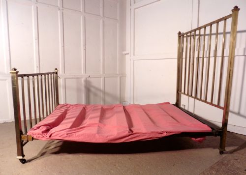 fig 2. Lovely French Brass Double Bed