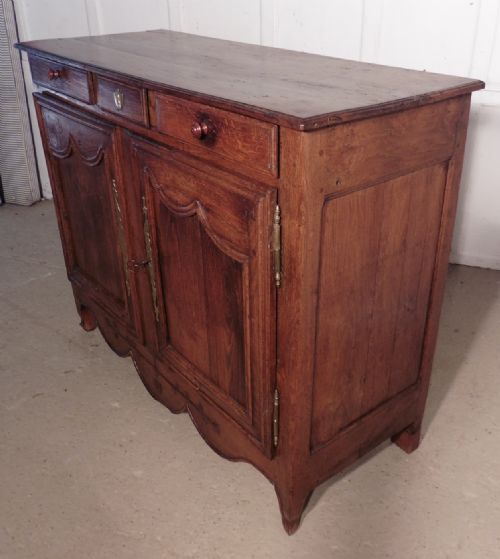 fig 2. A 18th Century Country Oak Dresser, from Normandy