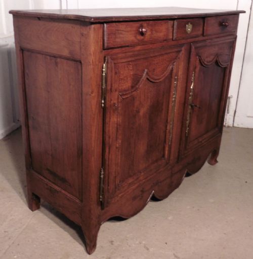 fig 3. A 18th Century Country Oak Dresser, from Normandy