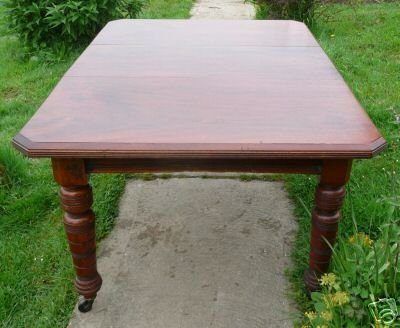 fig 2. Victorian Mahogany Dining Table
