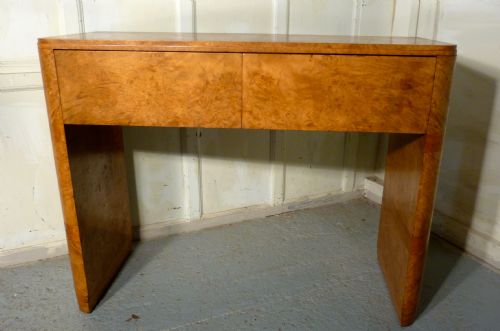 fig 1. Art Deco Side Table in Bird’s Eye Maple