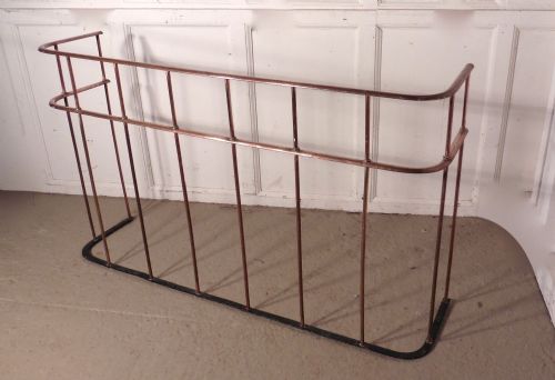 Very Large Copper Nursery Guard or Club Fender