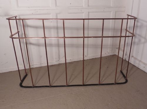 fig 1. Very Large Copper Nursery Guard or Club Fender