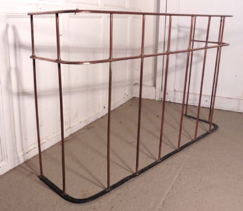 fig 2. Very Large Copper Nursery Guard or Club Fender