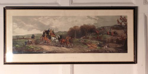 fig 1. A set of Prints depicting the 4 Seasons dated 1883 after W.J.Shayer